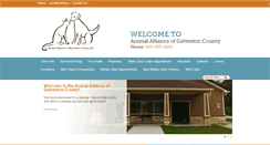 Desktop Screenshot of animalalliancetx.org